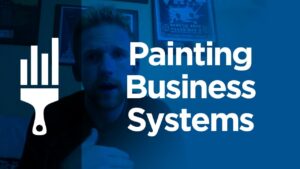 painting business systems graphic