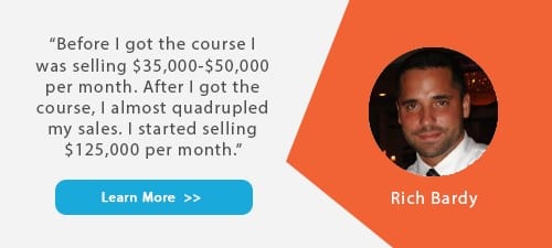 Testimonial from Rich Bardy for course 