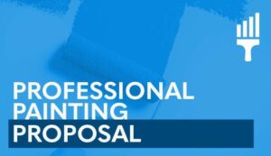 professional painting proposal
